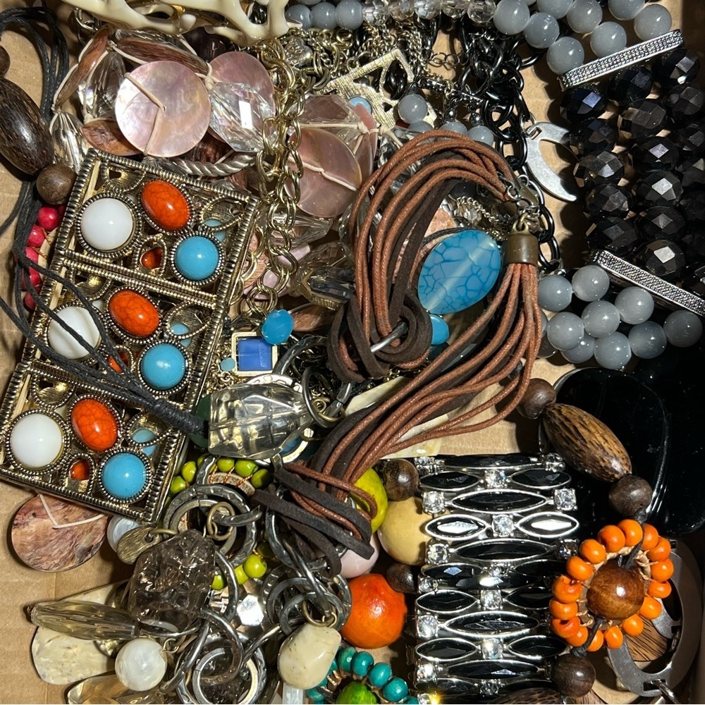 Multicolor Bohemian Beads Necklaces Earrings‎ Bracelets bundle